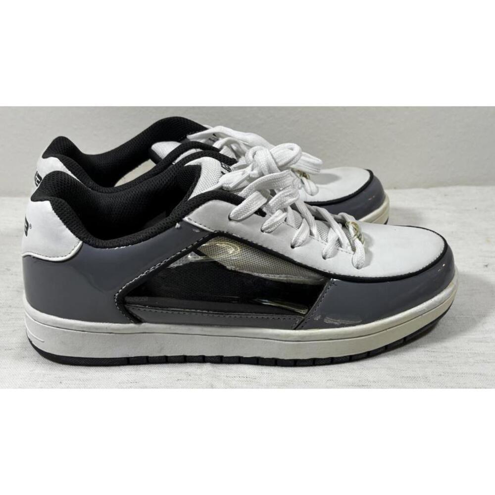 DUB OBS-17 Men’s Golf Shoes White Gray Leather Upper Size 11 Spikeless